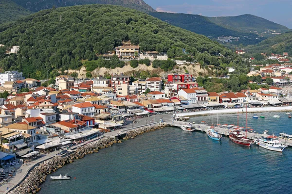 Port Parga Grèce saison estivale — Photo