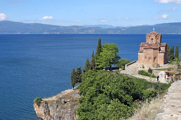 Iglesia Jovan Kaneo Ohrid Macedonia — Foto de Stock