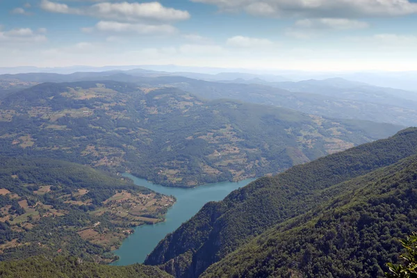 Horská krajina letní sezóny Evropa — Stock fotografie