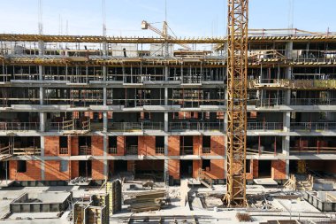 yeni bina inşaat sitesi sanayi
