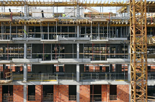 New building construction site — Stock Photo, Image