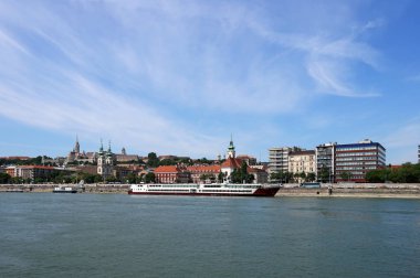 Budapest Danube nehir cityscape Macaristan