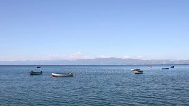 Ohri Gölü Makedonya gemilerde