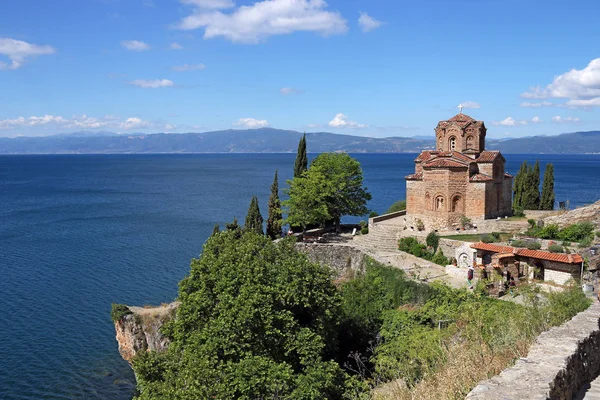 Iglesia Jovan Kaneo Ohrid Macedonia — Foto de Stock