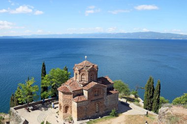 Jovan Kaneo Ortodoks Kilisesi Ohrid Makedonya manzara
