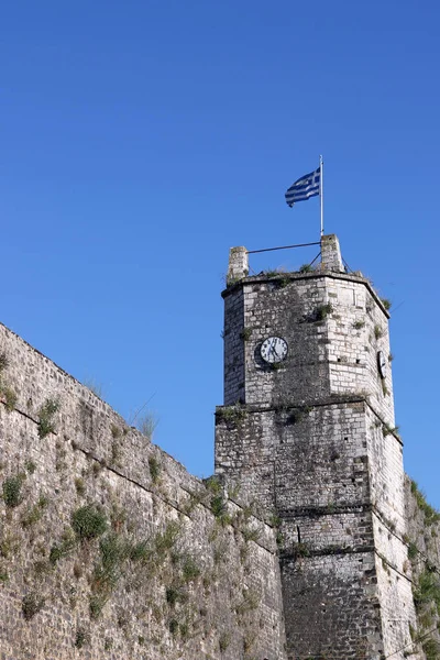 Wieża zegarowa w twierdzy Ioannina, Grecja — Zdjęcie stockowe