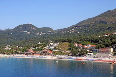 Valtos Parga ünlü Yunan tatil plaj