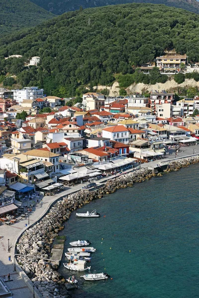 Parga Grekland turistmål sommarsäsongen — Stockfoto