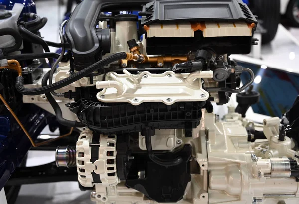 Autó földgáz LPG motor — Stock Fotó