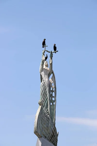 Saint Nicholas Monument Nessebar Bulgaria — Stock Photo, Image