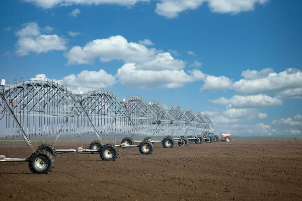 Centre Pivot Système Irrigation Des Cultures Agriculture — Photo