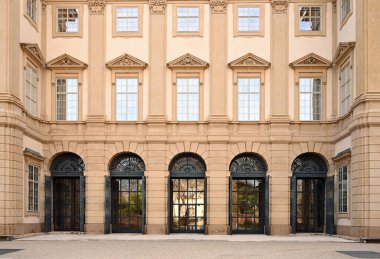 Viyana Avusturya 'daki eski bina girişi