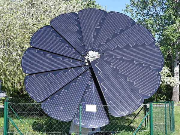 Сонячні Батареї Відні — стокове фото