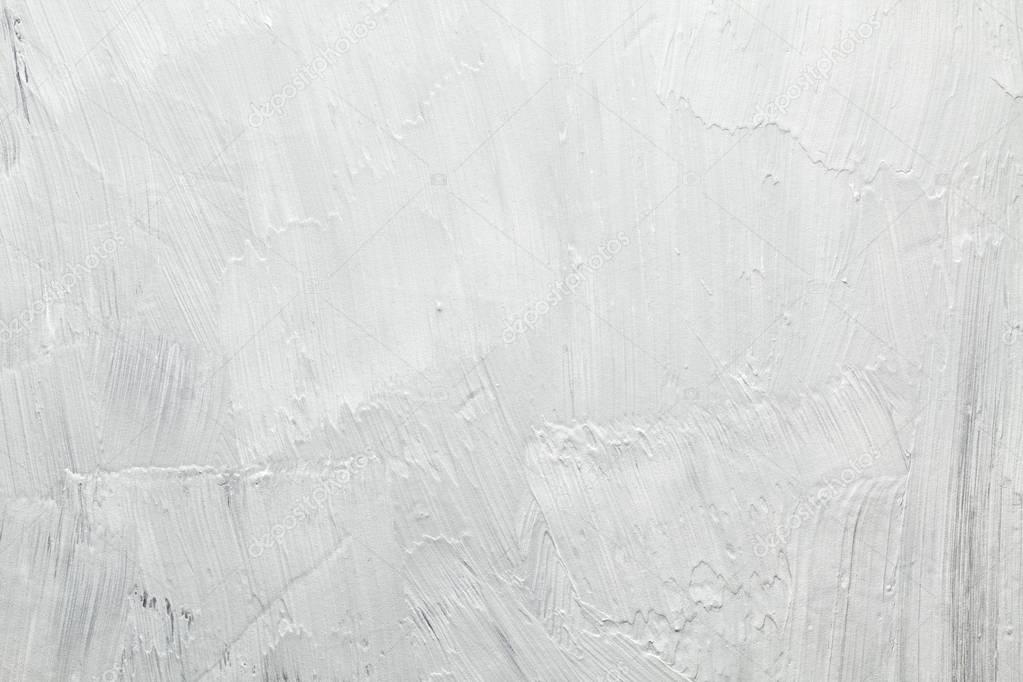 White plaster on the wall background or texture