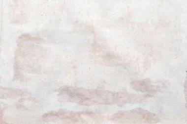 Wet wrinkled paper sheet - grunge background or texture clipart