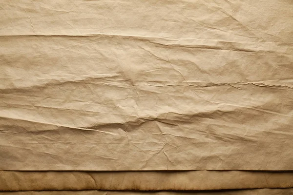 Arkusz Zmięty Papier Czerpany Tło Tekstura — Zdjęcie stockowe