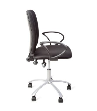 Rahat koltuk, iş ve rahatlama için, izole edilmiş.