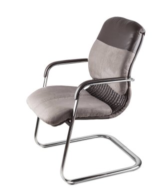 Rahat koltuk, iş ve rahatlama için, izole edilmiş.