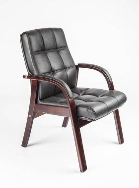 Rahat koltuk, iş ve rahatlama için, izole edilmiş.