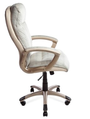 Rahat koltuk, iş ve rahatlama için, izole edilmiş.