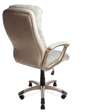 Rahat koltuk, iş ve rahatlama için, izole edilmiş.