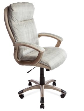 Rahat koltuk, iş ve rahatlama için, izole edilmiş.