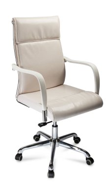 Rahat koltuk, iş ve rahatlama için, izole edilmiş.