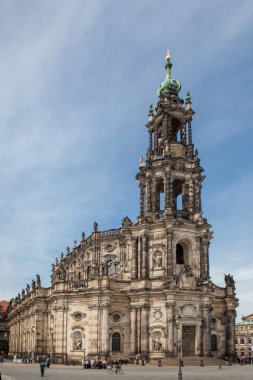 Dresden Katedrali kutsal üçlü veya Hofkirche