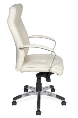 Rahat koltuk, iş ve rahatlama için, izole edilmiş.