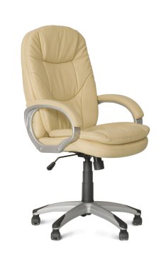 Rahat koltuk, iş ve rahatlama için, izole edilmiş.