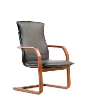 Rahat koltuk, iş ve rahatlama için, izole edilmiş.