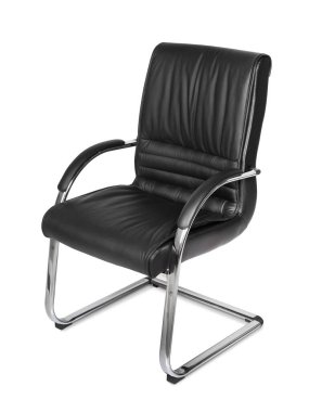 Rahat koltuk, iş ve rahatlama için, izole edilmiş.