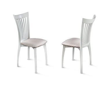 Rahat koltuk, iş ve rahatlama için, izole edilmiş.