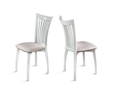 Rahat koltuk, iş ve rahatlama için, izole edilmiş.