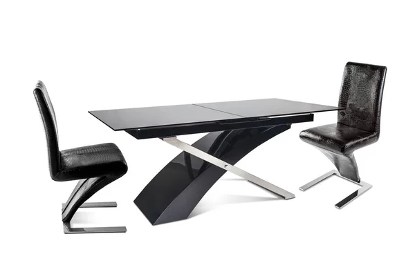 Moderner Tisch Mit Stühlen — Stockfoto