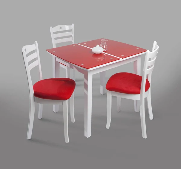 Table Design Avec Chaises — Photo