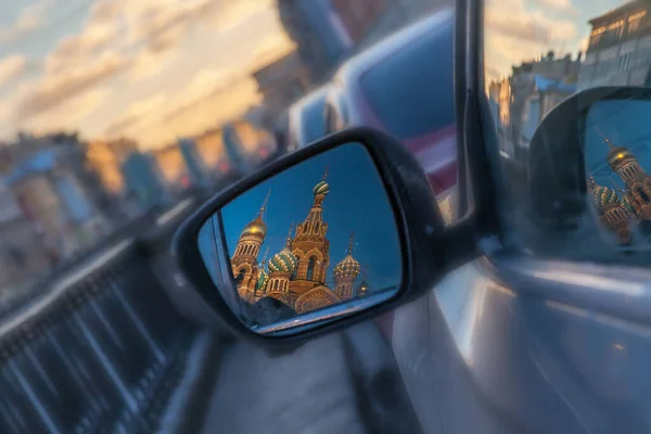 Kerk Van Verlosser Bloed Sint Petersburg Rusland — Stockfoto