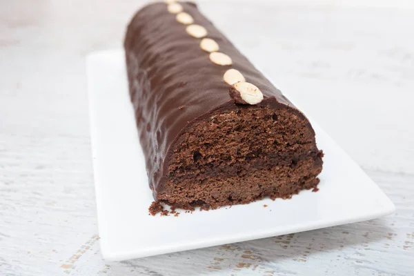 Gâteau au chocolat fait maison — Photo