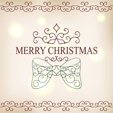 Kaligrafi Noel semboller koleksiyonu.
