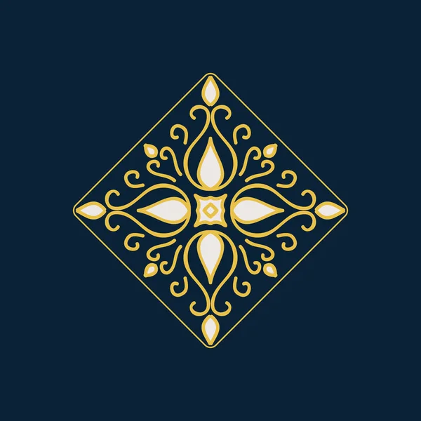 Декоративный элемент арабского стиля — стоковый вектор