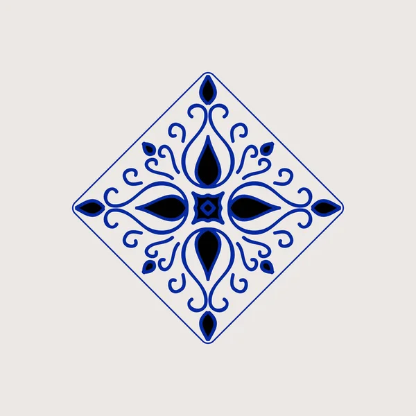 Arabský styl dekorativní prvek — Stockový vektor