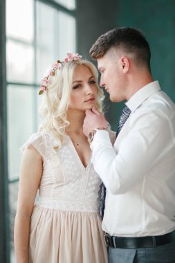 Gelin ve damat portresi