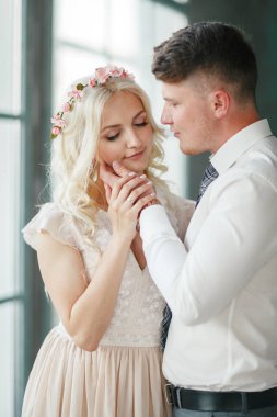 Gelin ve damat portresi