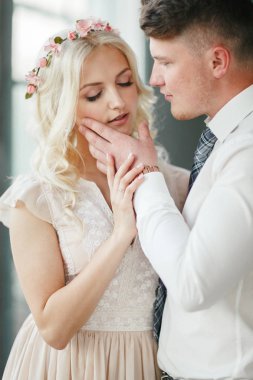 Gelin ve damat portresi