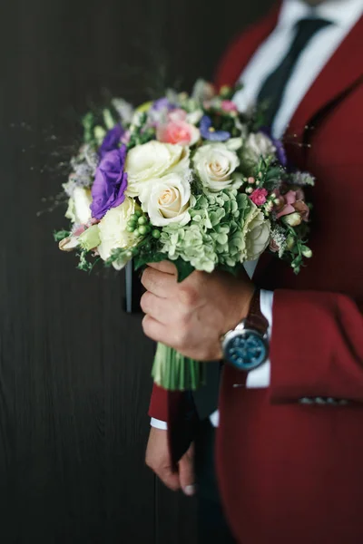 Buquê de flores de casamento — Fotografia de Stock