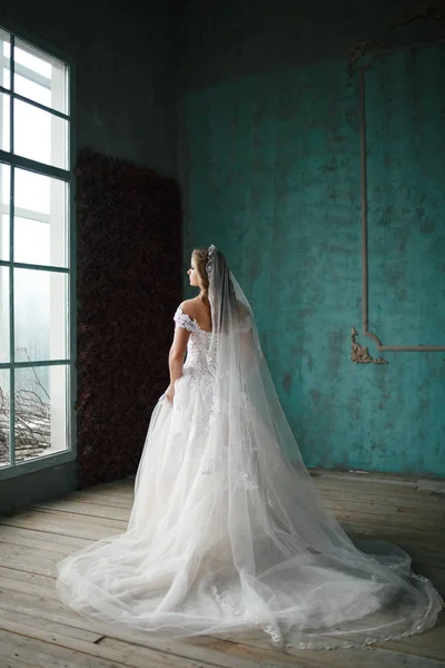 Portraits de la mariée en studio — Photo