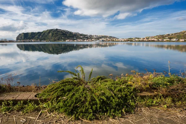 BACOLI LAGO MISENO — Foto de Stock