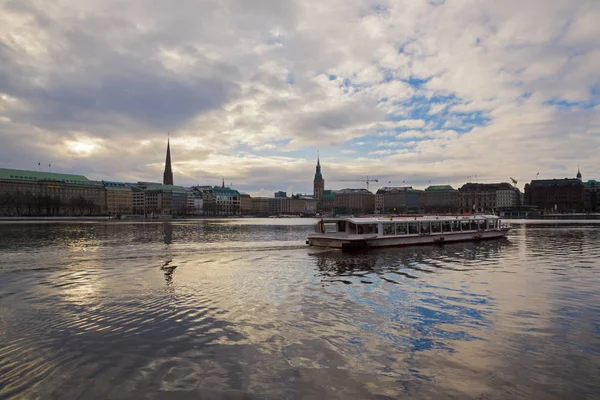 Lac de Hamburg alster — Photo