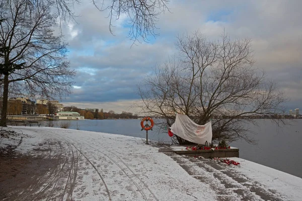 Lac de Hamburg alster — Photo