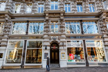 Hamburg şehir sokak 